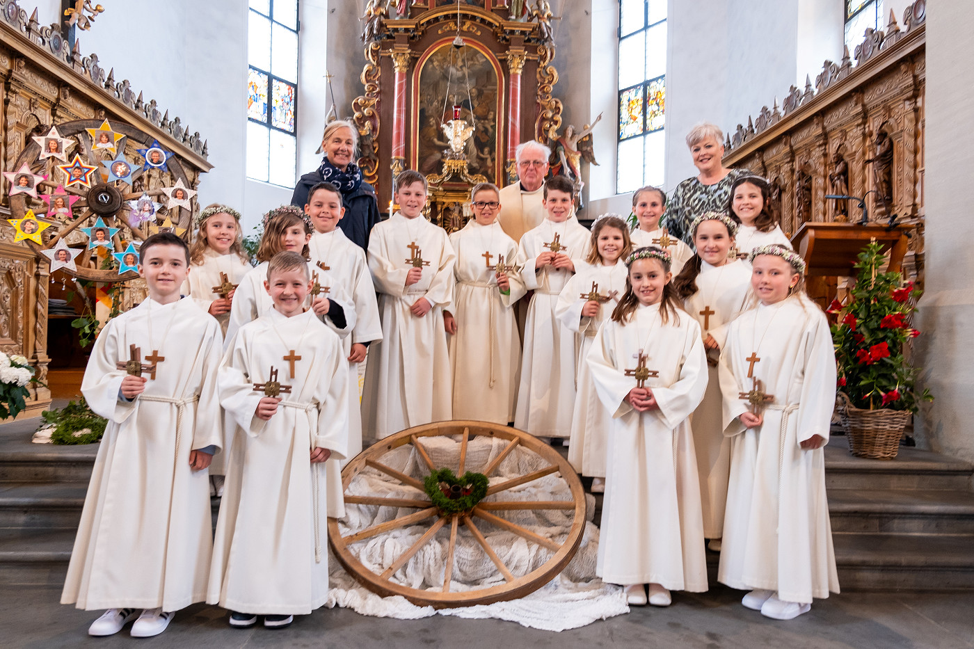 Erstkommunion in Neudorf - Durch Jesus verbunden